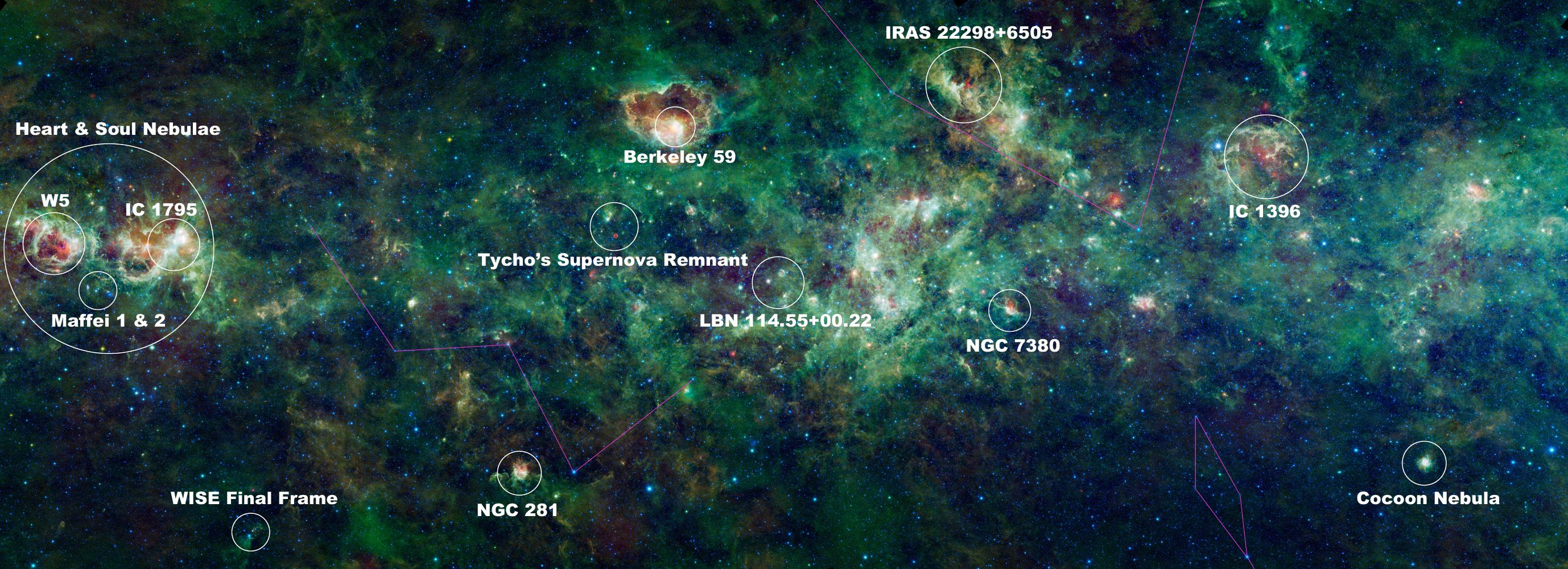 WISE image of the Milky Way